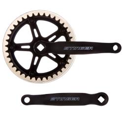 Шатуны Stinger P113E, 38T, 170mm, черн., сталь Шатуны Stinger P113E, 38T, 170mm, черн., сталь