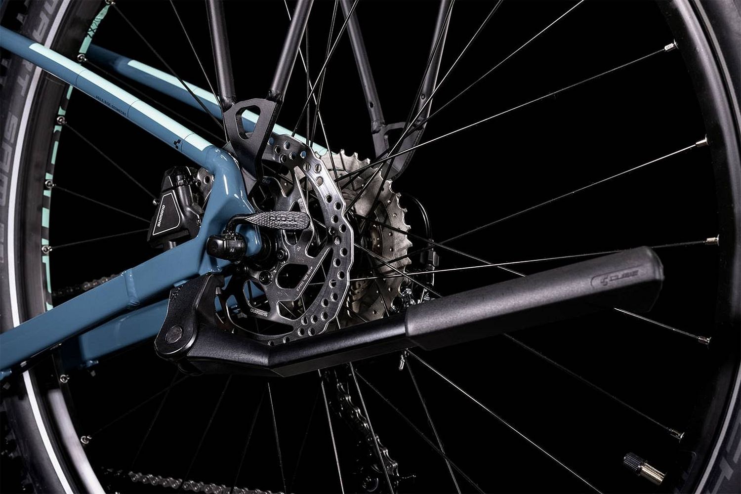 Велосипед Cube Aim SL Allroad (2022), рама 22" (185-195 см), синий Велосипед Cube Aim SL Allroad (2022), рама 22" (185-195 см), синий