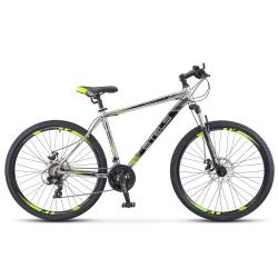 Велосипед Stels Navigator-700 MD 27.5" (2018), рама 21" (185-195 см), серебристый Велосипед Stels Navigator-700 MD 27.5" (2018), рама 21" (185-195 см), серебристый