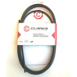 Рубашка тросика переключения Сlark's IGOC4, 2000мм, для заднего переключателя MTB/Road, с 10 заглушками, черная, 3-608