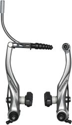 Тормоз Shimano Alivio T4000, V-Brake, колодки S65T, серебристый Тормоз Shimano Alivio T4000, V-Brake, колодки S65T, серебристый