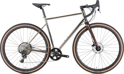 Велосипед Hagen Cr-Mo GR11 Apex 700c (2024), рама L (175-185 см), серебристый