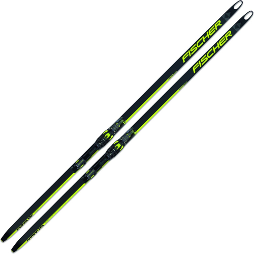 Лыжи для конькового хода Fischer для юниоров Carbonlite SK Hole Jr IFP, N58522, черный