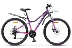 Велосипед Stels Miss-7100 MD 27.5" V020, рама 18" (165-175 см), фиолетовый Велосипед Stels Miss-7100 MD 27.5" V020, рама 18" (165-175 см), фиолетовый