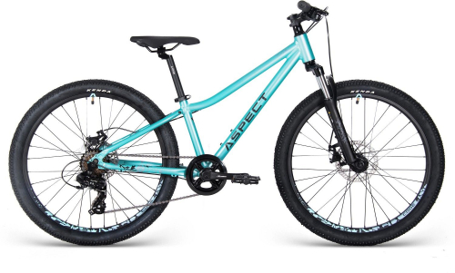 Велосипед Aspect Angel (2025) (130-155 см), голубой