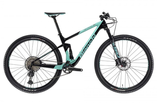 Велосипед Bianchi METHANOL CV FS 9.3 XT/SLX RC K25, рама M (165-175 см), черный