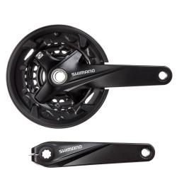 Система Shimano MT200, 175мм, ин.вал, 40/30/22T, черн. Система Shimano MT200, 175мм, ин.вал, 40/30/22T, черн.