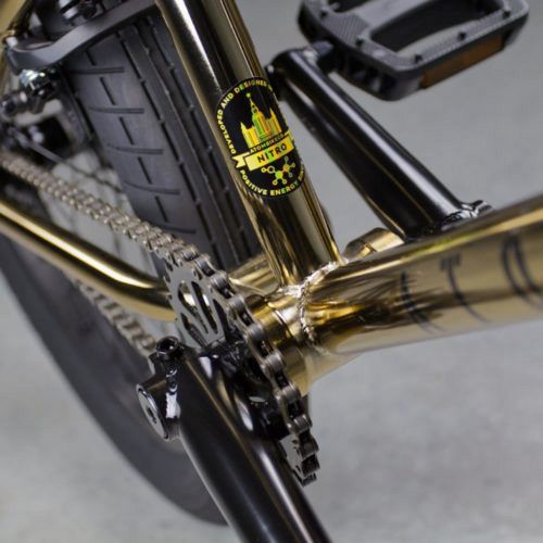 Велосипед ATOM Nitro (2022), рама 21", золотистый