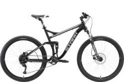 Велосипед Stark Tactic FS 27.5 HD (2022), рама 22" (185-195 см), черный Велосипед Stark Tactic FS 27.5 HD (2022), рама 22" (185-195 см), черный