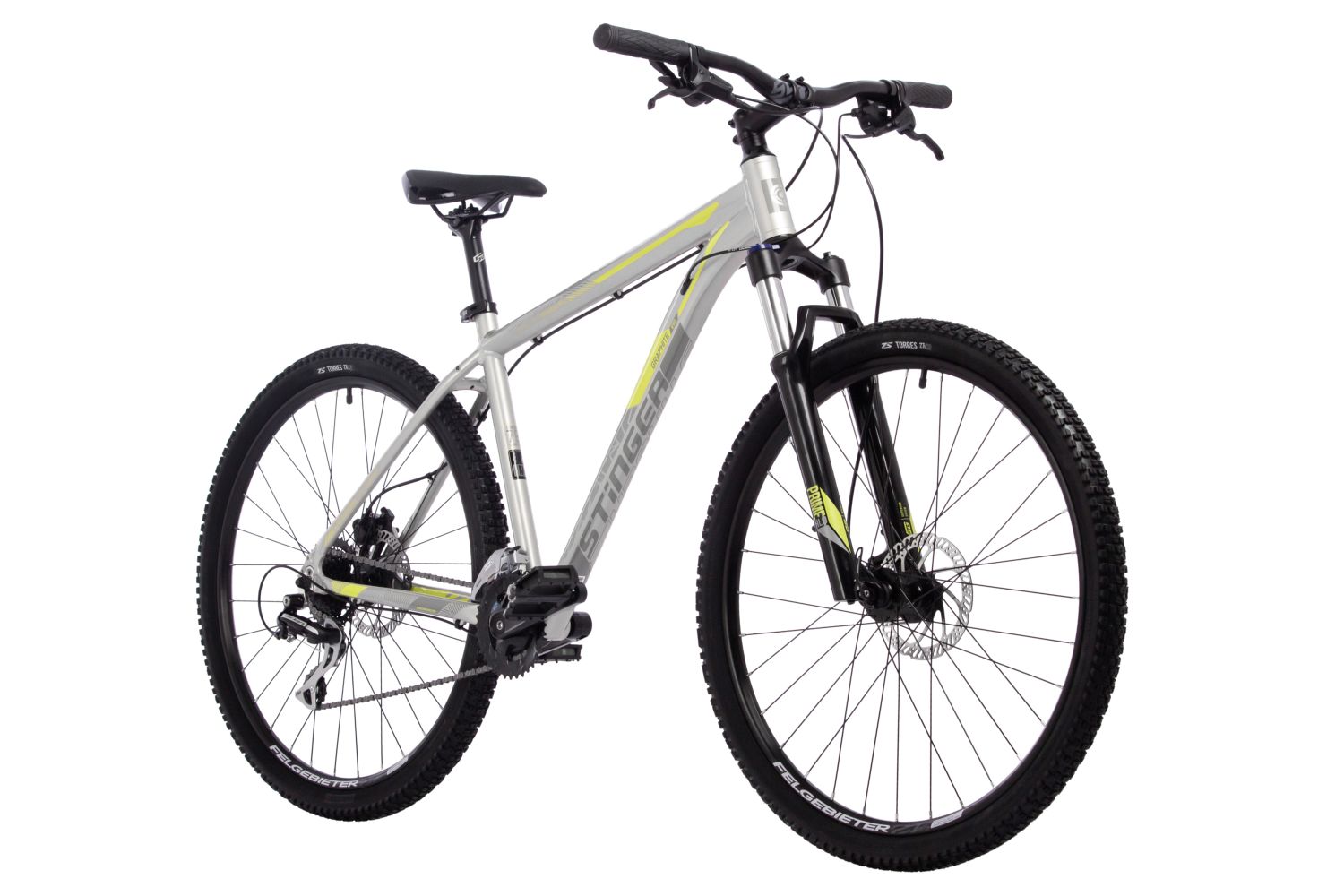 Велосипед Stinger Graphite Evo 27.5" (2024), рама 18" (165-175 см), серый Велосипед Stinger Graphite Evo 27.5" (2024), рама 18" (165-175 см), серый