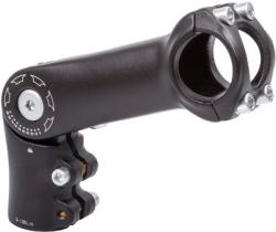 Вынос велосипедный M-Wave, внешний, регулируемый, 90 мм, руль 31.8 мм, алюминий, черный, 5-400319 Вынос велосипедный M-Wave, внешний, регулируемый, 90 мм, руль 31.8 мм, алюминий, черный, 5-400319