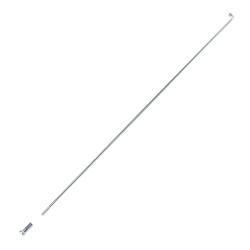 Спицы 14G 255mm с ниппелями, серебристый (набор 100 шт) Спицы 14G 255mm с ниппелями, серебристый (набор 100 шт)