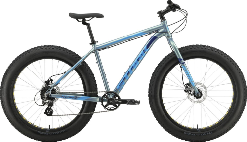 Велосипед Stark Fat 26.2 HD (2024), рама 20" (175-185 см), серый