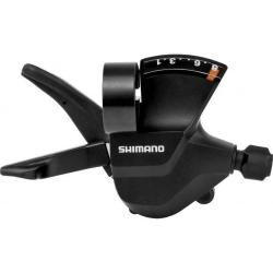 Шифтер Shimano Altus SL-M315-8R Rapidfire Plus, 8 скоростей, правый, с тросиком, 2-8048, черный Шифтер Shimano Altus SL-M315-8R Rapidfire Plus, 8 скоростей, правый, с тросиком, 2-8048, черный