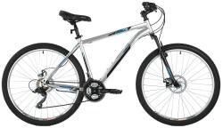 Велосипед FOXX AZTEC D 27.5" (2021), рама 20" (175-185 см), серебристый Велосипед FOXX AZTEC D 27.5" (2021), рама 20" (175-185 см), серебристый