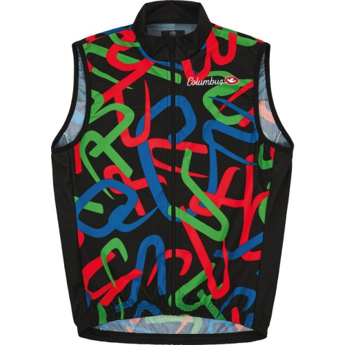 Жилет-дождевик Cinelli Vest House Ind. Tubography, черный