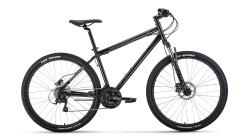 Велосипед FORWARD SPORTING 27,5 3.0 disc (2021), рама 19" (175-185 см), черный Велосипед FORWARD SPORTING 27,5 3.0 disc (2021), рама 19" (175-185 см), черный