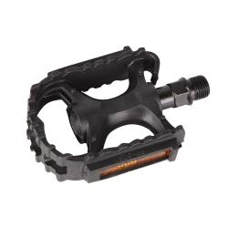 Педали FP-628, ось 9/16", пластик, черные Педали FP-628, ось 9/16", пластик, черные