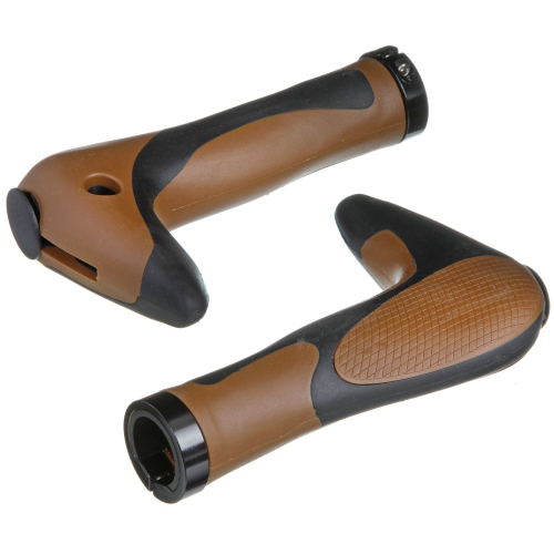 Грипсы-рога HL-G205, 150 мм, цвет черный