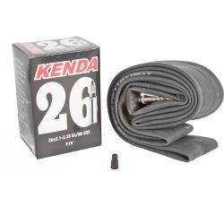 Камера велосипедная Kenda 26, 2.125-2.35, ниппель спорт, широкая, 5-516308 Камера велосипедная Kenda 26, 2.125-2.35, ниппель спорт, широкая, 5-516308