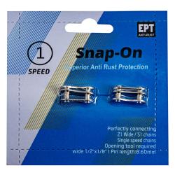 Замок цепи Bike Parts CL-01, 1 ск., 2 шт. на блистере Замок цепи Bike Parts CL-01, 1 ск., 2 шт. на блистере