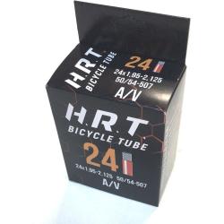 Камера велосипедная H.R.T., 24", автониппель 48 мм, 1.95-2.125 (50/54-507), 00-010032 Камера велосипедная H.R.T., 24", автониппель 48 мм, 1.95-2.125 (50/54-507), 00-010032