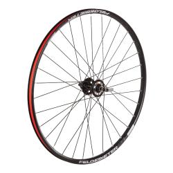 Колесо 27,5" переднее 32 спицы двойной обод Колесо 27,5" переднее 32 спицы двойной обод