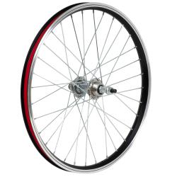 Колесо 20" заднее 28 отв., под трещетку Колесо 20" заднее 28 отв., под трещетку