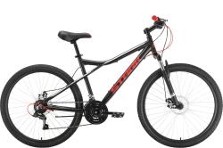 Велосипед Stark Slash 26.1 D (2022), рама 18" (165-175 см), черный Велосипед Stark Slash 26.1 D (2022), рама 18" (165-175 см), черный