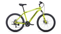 Велосипед FORWARD HARDI 26 2.0 Disc (2021), рама 17" (165-175 см), желтый Велосипед FORWARD HARDI 26 2.0 Disc (2021), рама 17" (165-175 см), желтый