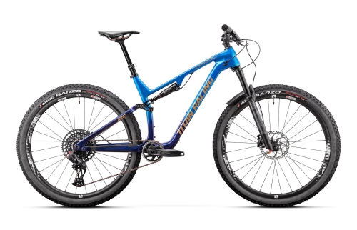 Велосипед Titan Racing CYPHER 120 CARBON PRO, рама XL (185-195 см), синий