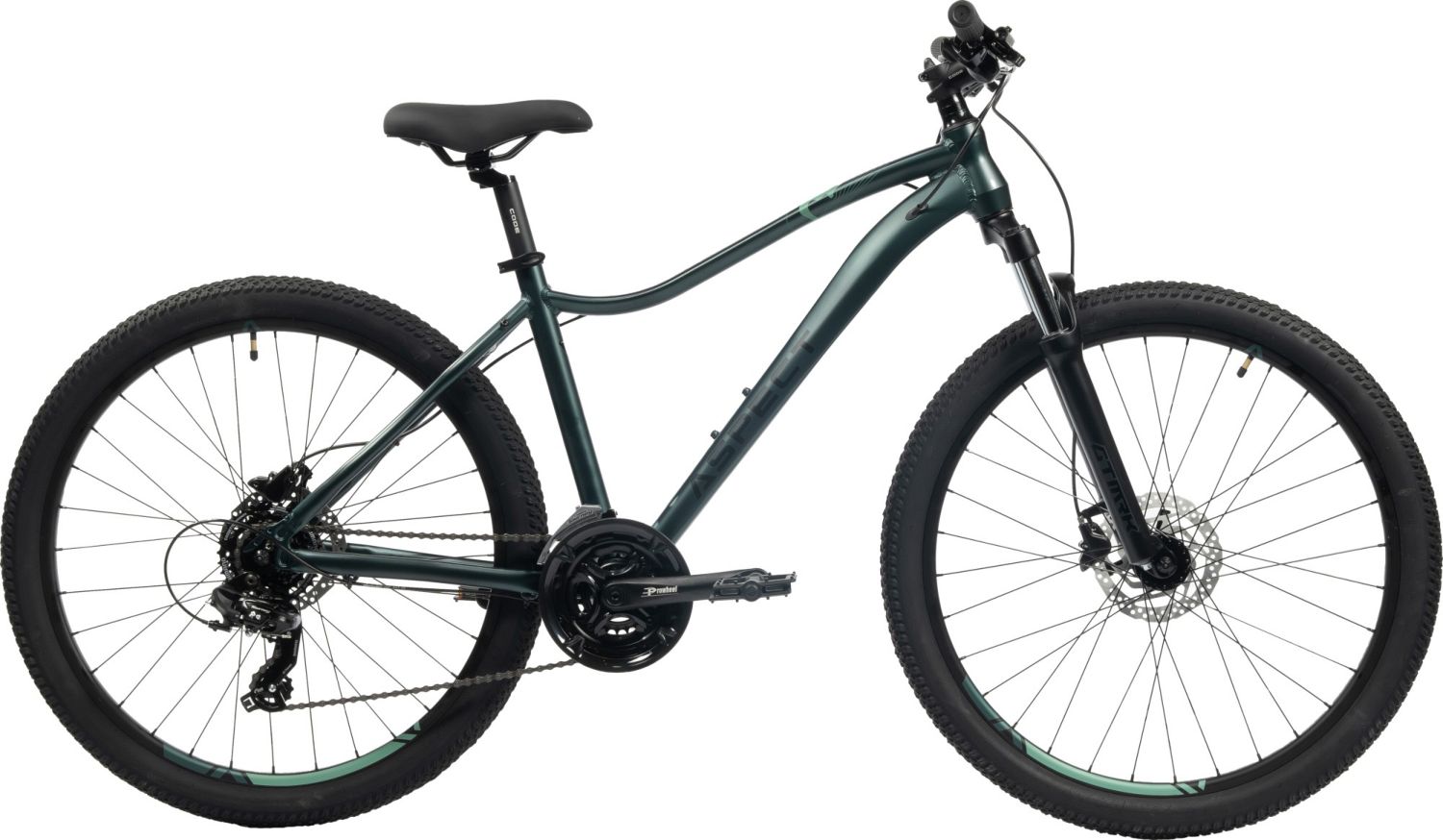 Велосипед Aspect Oasis HD 26 (2024), рама 18" (165-175 см), зеленый Велосипед Aspect Oasis HD 26 (2024), рама 18" (165-175 см), зеленый