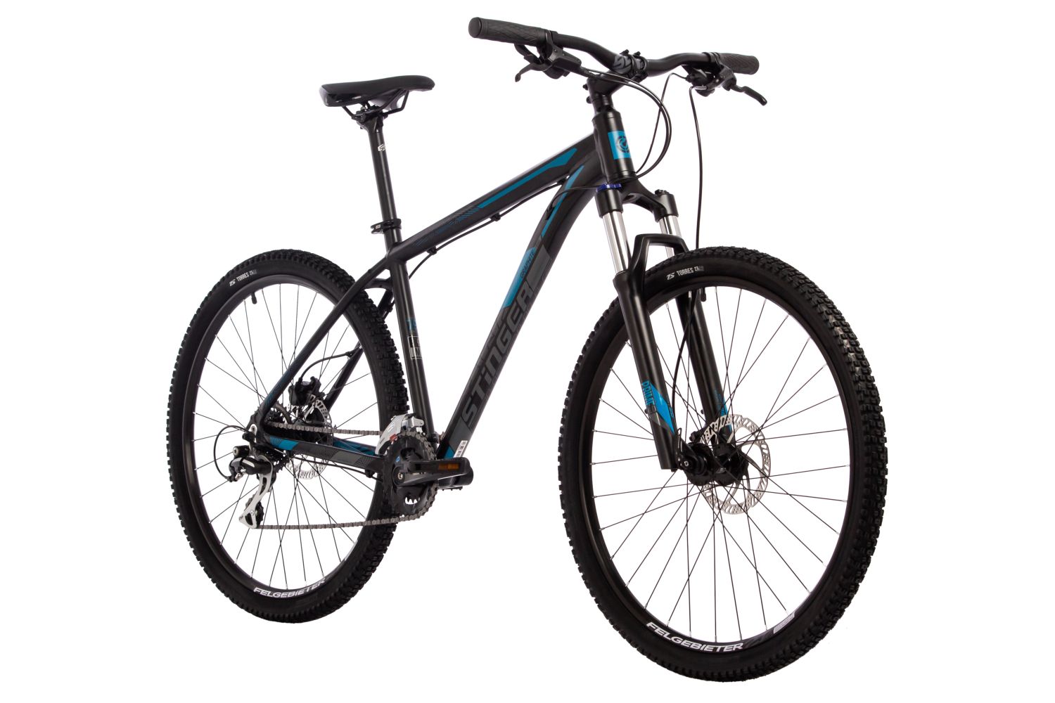 Велосипед Stinger Graphite Evo 27.5" (2024), рама 18" (165-175 см), черный Велосипед Stinger Graphite Evo 27.5" (2024), рама 18" (165-175 см), черный
