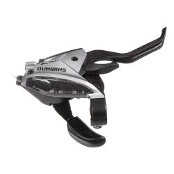 Шифтер Shimano Tourney EF510, 8 ск., серебристый Шифтер Shimano Tourney EF510, 8 ск., серебристый
