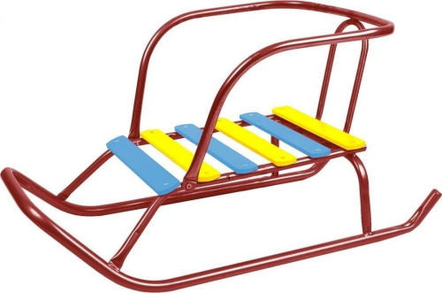 Санки детские Ника Ветерок 5 / В5/К, красный