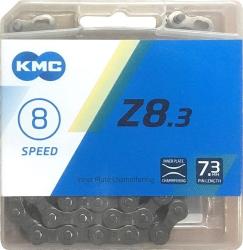 Цепь КМС Z8.3, 8 ск., 1/2X3/32"Х114, серая Цепь КМС Z8.3, 8 ск., 1/2X3/32"Х114, серая