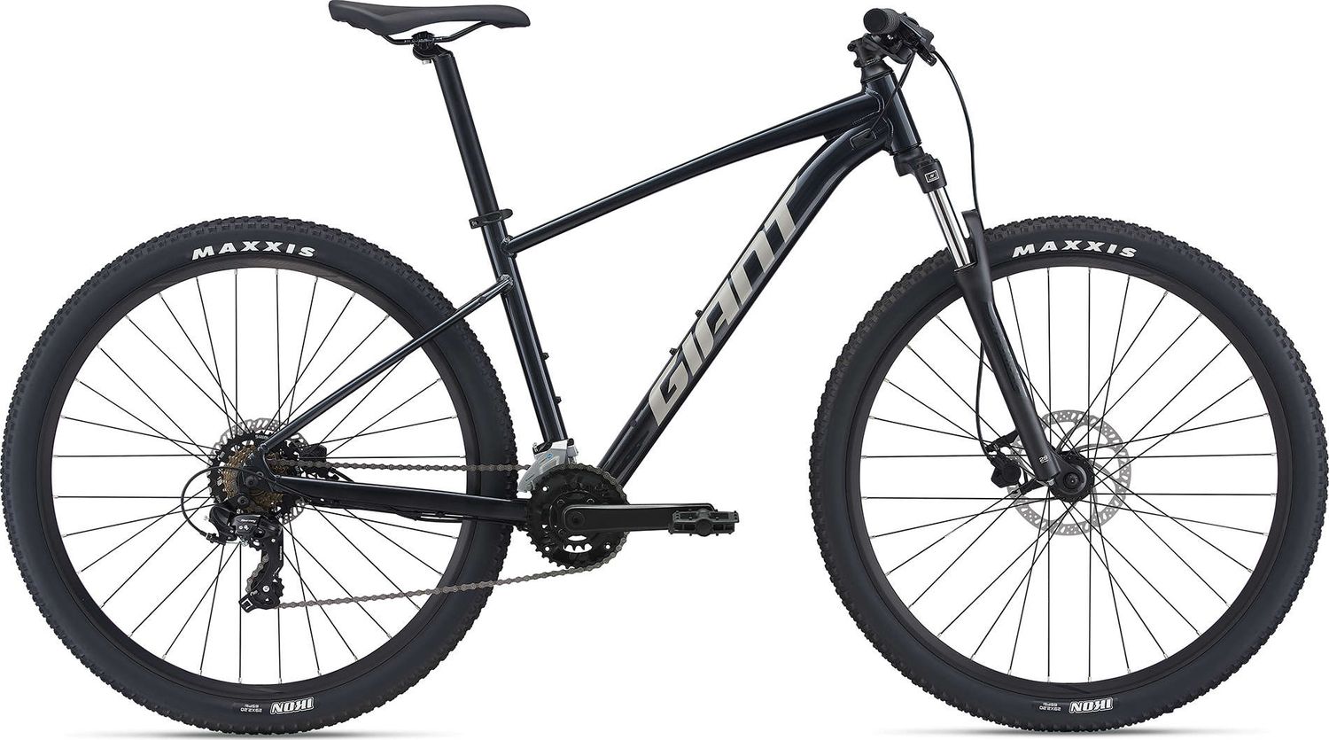 Велосипед Giant Talon 3 27,5" (2021), рама L (175-185 см), черный Велосипед Giant Talon 3 27,5" (2021), рама L (175-185 см), черный