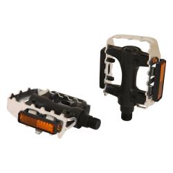 Педали STG FP-906, ось 9/16", пласт. корпус с алюм. рамкой, черные Педали STG FP-906, ось 9/16", пласт. корпус с алюм. рамкой, черные