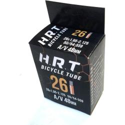 Камера велосипедная H.R.T., 26", автониппель 48 мм, 1.95-2.125 (50/54-559), 00-010036