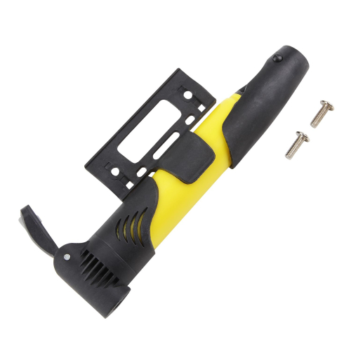 Насос мини, 30x210, высокопрочный пластик, телескопический, крепл.на раму, авто ниппель