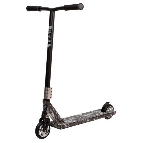 Самокат трюковой Novatrack PIXEL PRO'104 GRAFFITI (2021), графит