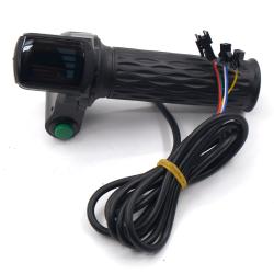 Ручка газа с монитором для электровелосипеда Minako v8/v2 Ручка газа с монитором для электровелосипеда Minako v8/v2