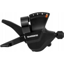 Шифтер Shimano Altus SL-M315-7 Rapidfire Plus, 7 скоростей, черный, 2-8047