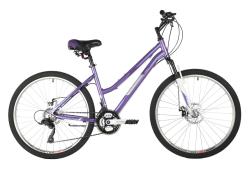 Велосипед FOXX BIANKA D 26" (2021), рама 17" (165-175 см), фиолетовый Велосипед FOXX BIANKA D 26" (2021), рама 17" (165-175 см), фиолетовый