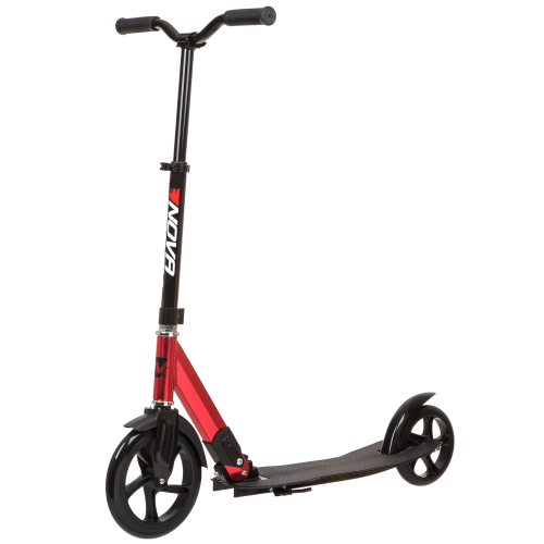 Городской самокат Novatrack Deft 230 (2021), красный