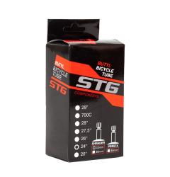 Камера велосипедная STG бутил 24"Х1,95" / 2,125" автонип. 33мм. Камера велосипедная STG бутил 24"Х1,95" / 2,125" автонип. 33мм.