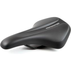 Седло Horst A059H универсальное MTB, 260х160мм, мягкое, эластомерное, черное, 00-180759