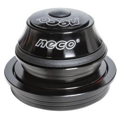 Рулевая колонка Neco H384AEM, ZS44/56, 1 1/8", алюм.чашки, пром.подшипники, черный Рулевая колонка Neco H384AEM, ZS44/56, 1 1/8", алюм.чашки, пром.подшипники, черный