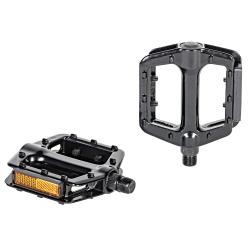 Педали STG FP-925, платформа, алюм, ось 9/16", насып. подшип., черные Педали STG FP-925, платформа, алюм, ось 9/16", насып. подшип., черные