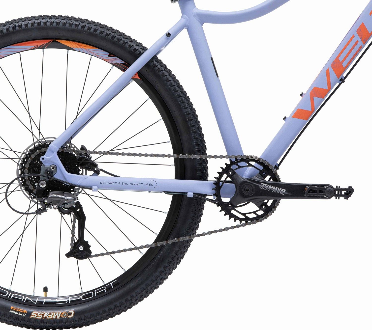 Велосипед Welt Edelweiss 3.0 HD 27 (2024), рама 16" (155-165 см), фиолетовый Велосипед Welt Edelweiss 3.0 HD 27 (2024), рама 16" (155-165 см), фиолетовый